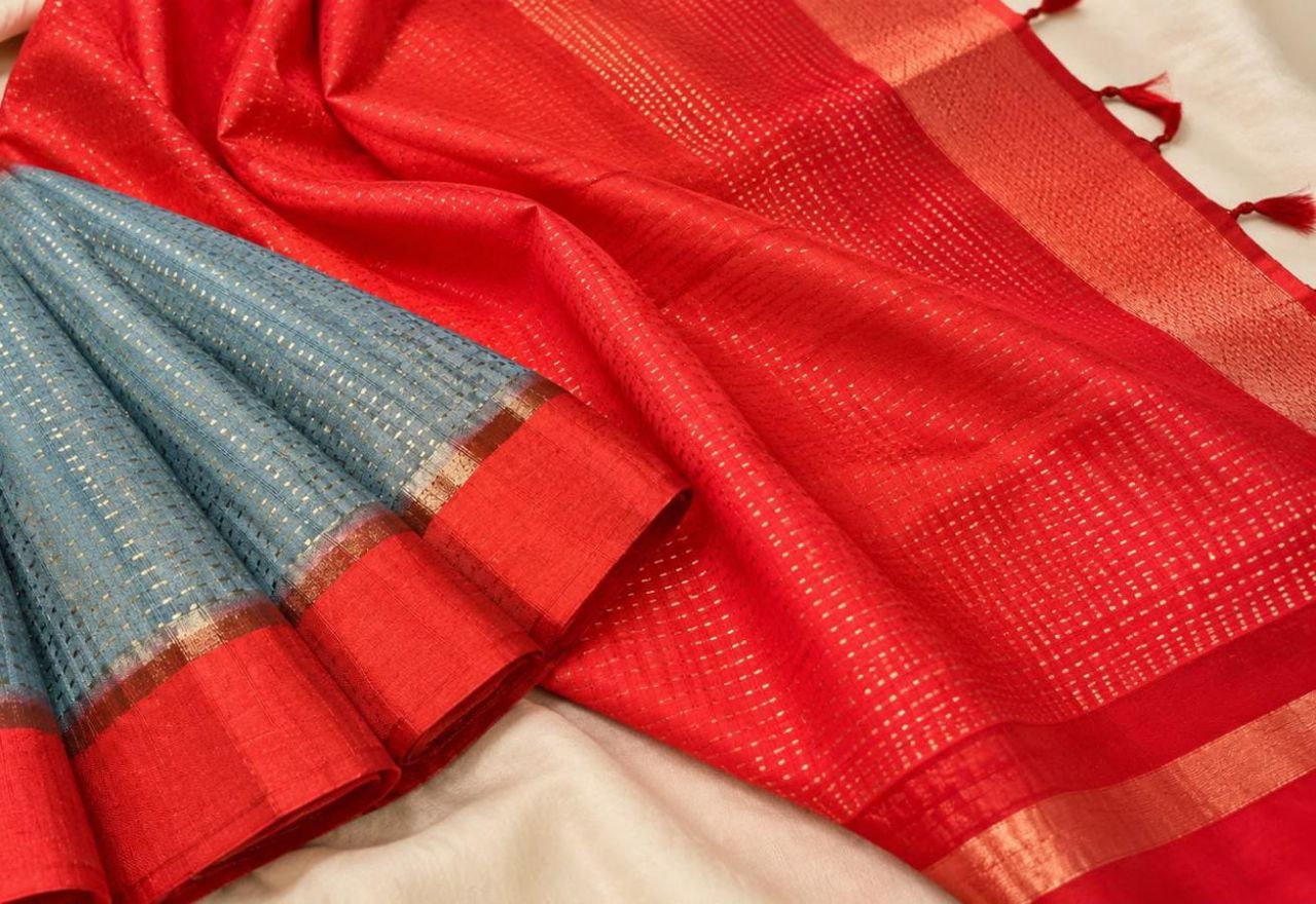 Tussar Saree